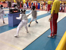 武術館用膠地板工程案例