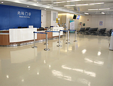 醫院用pvc塑膠地板工程案例【佛丹醫院】