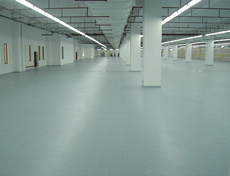 工廠用塑膠地板工程案例