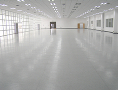 PVC膠地板與環氧地面的對比