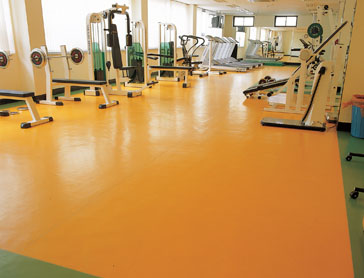運(yùn)動場所地板的應(yīng)用