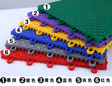 懸浮拼裝地板無需膠水安裝幼兒園室外運動場所專用